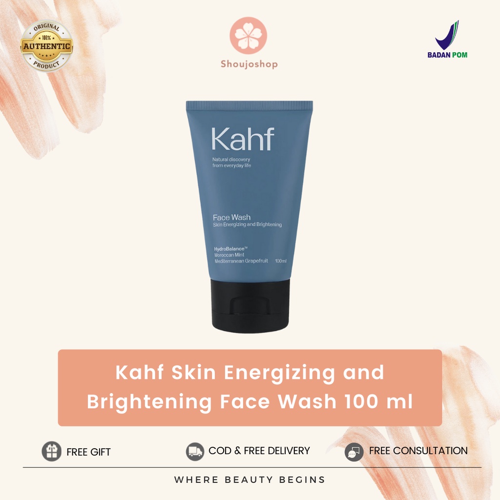 Jual Kahf Skin Energizing and Brightening Face Wash 100 ml Shopee