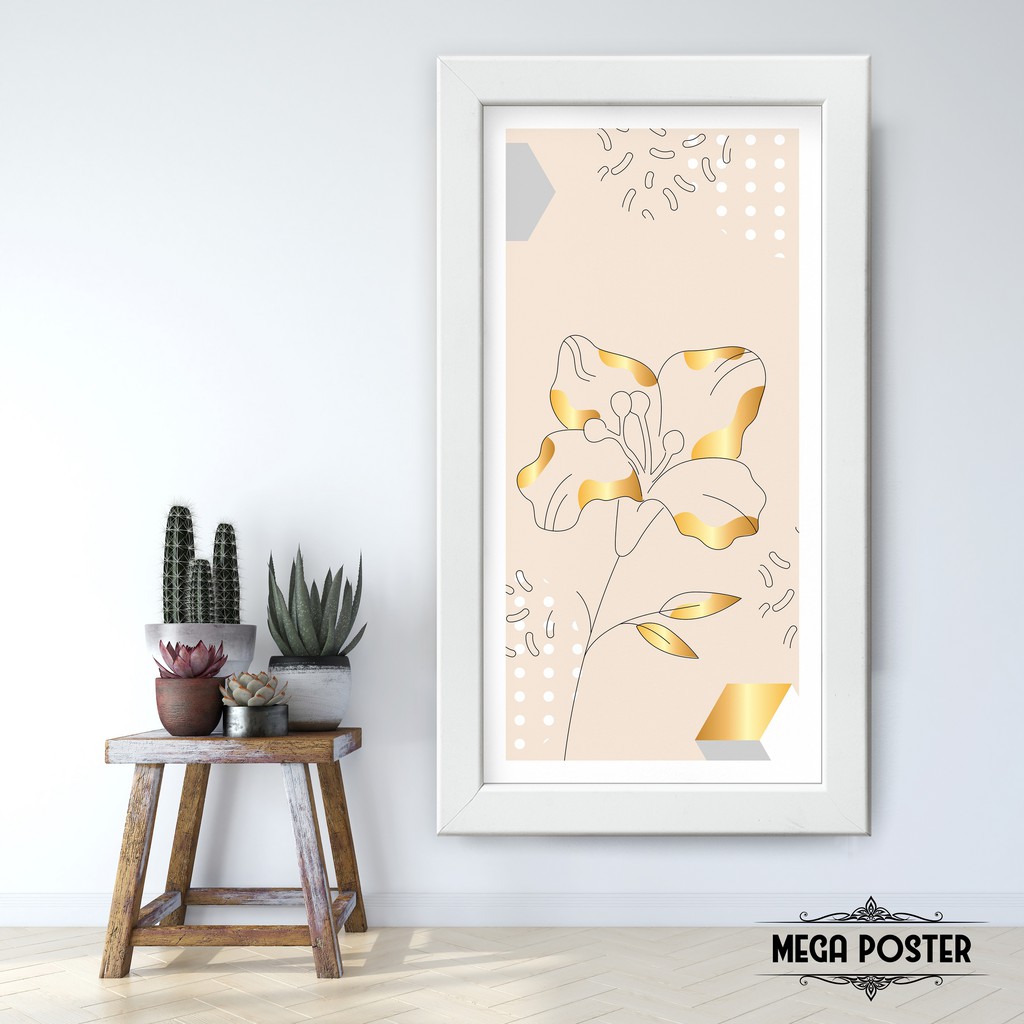 Jual Poster Abstrak Desain Minimalis Hiasan Dinding Dekorasi Dinding Wall Decor Pajangan