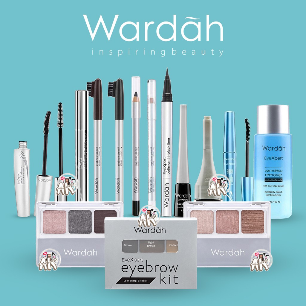 Jual WARDAH EYEXPERT SERIES (MASCARA, EYELINER, REMOVER, MATIC