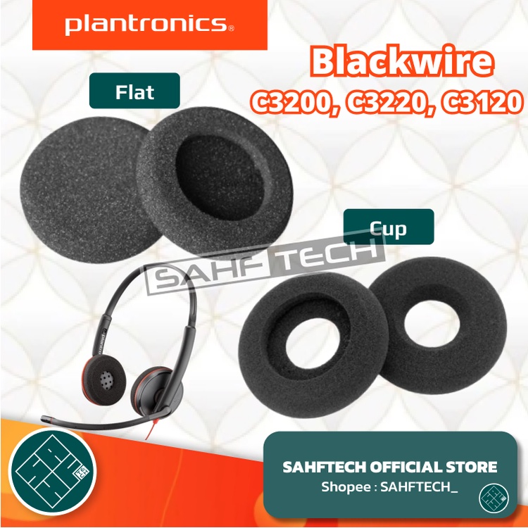 Jual Busa Foam Plantronics Blackwire C3200 / C3220 / C3120 Spons Earpad
