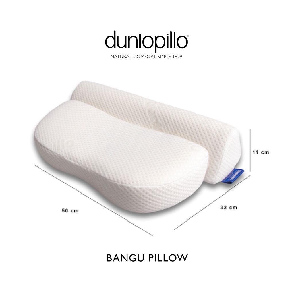 Jual Dunlopillo Bangu Latex PIllow ( Pillow Support and Massage the