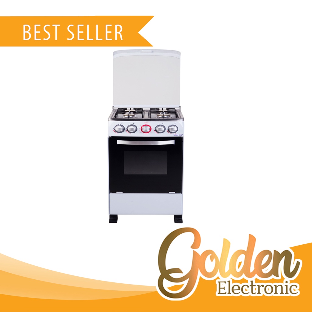 Jual Kompor Gas Freestanding Winn Gas W5050 Free Standing Gas Stove + Oven Winn Gas W5050
