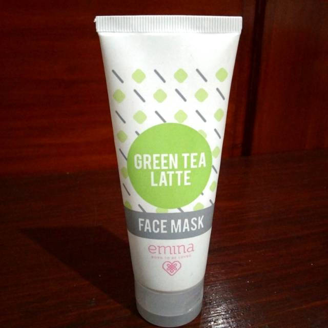 Jual Emina Green Tea Latte Face Mask Dee Shopee Indonesia