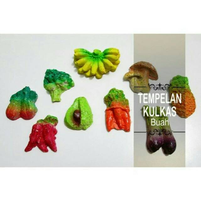 Jual SOUVENIR PERNIKAHAN TEMPELAN KULKAS BUAH / SOUVENIR BUAH