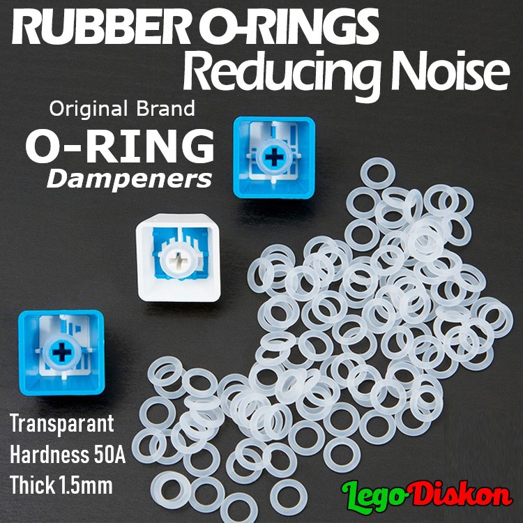 Jual Mechanical Keyboard Rubber ORing Switch Dampeners Shopee Indonesia
