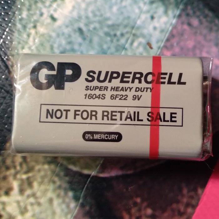 Jual BATTERY GP supercell 1604s 6f22 9v Shopee Indonesia