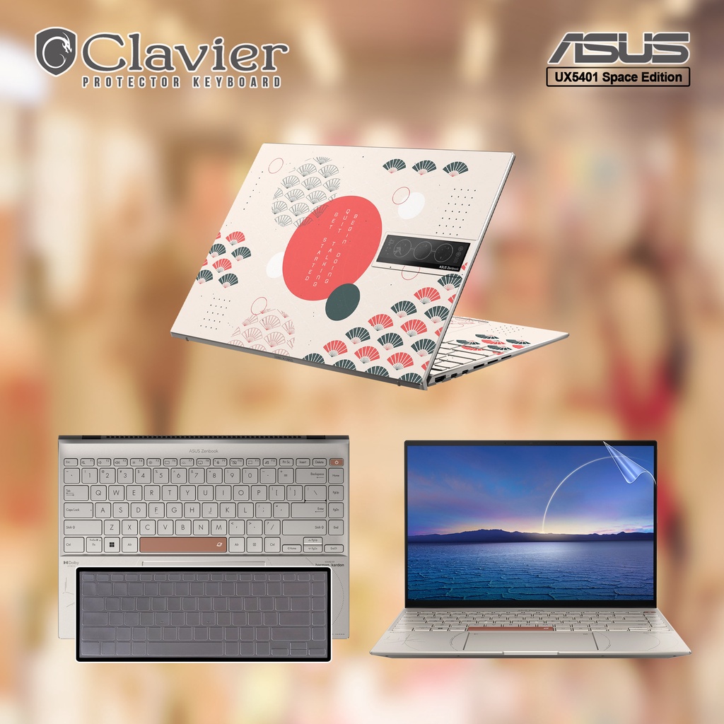 Jual Cover Keyboard Screen Protector Garskin Laptop Anti Gores Asus