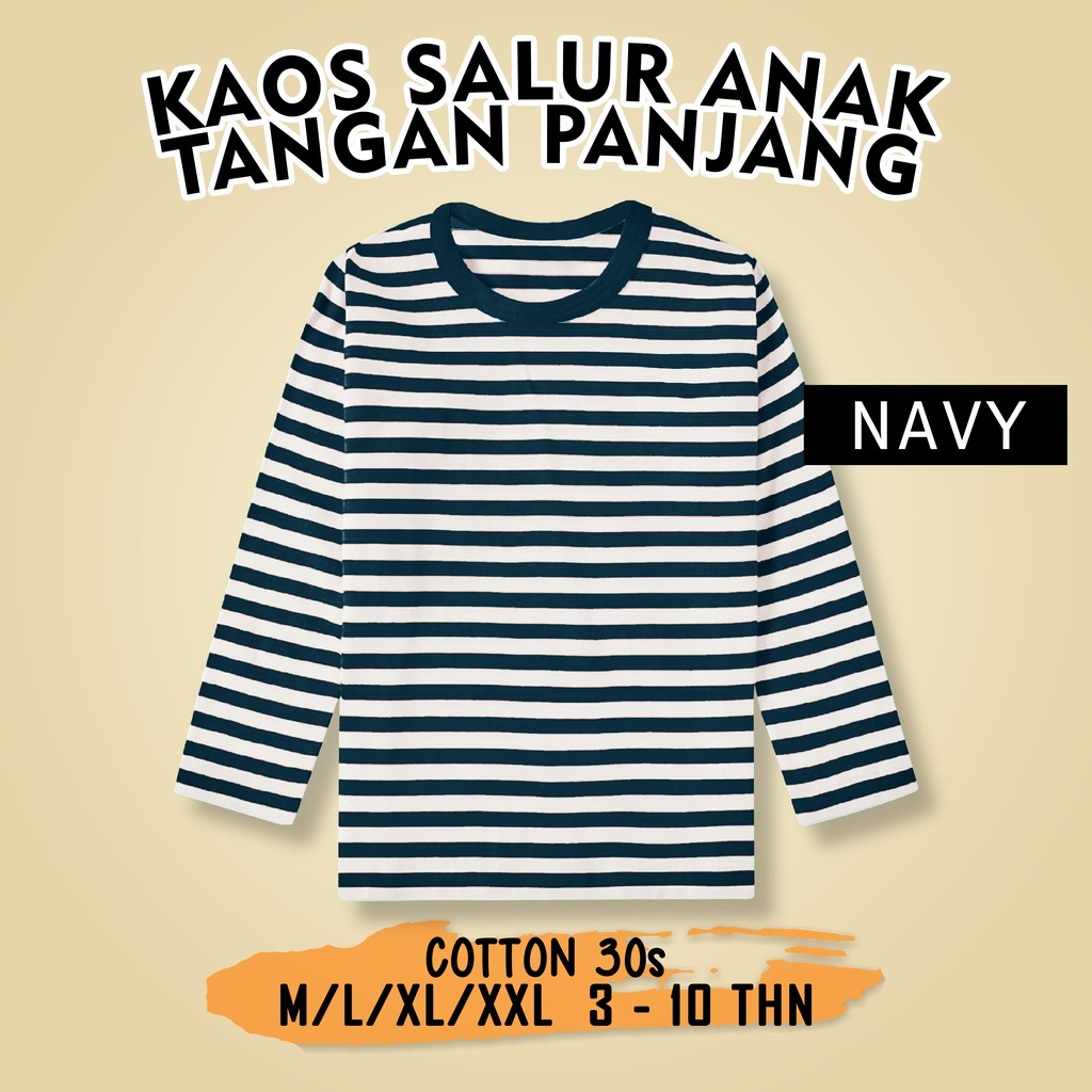 Jual Ramadhan Sale OLIVER KIDS Kaos Salur Panjang Anak 310 Tahun