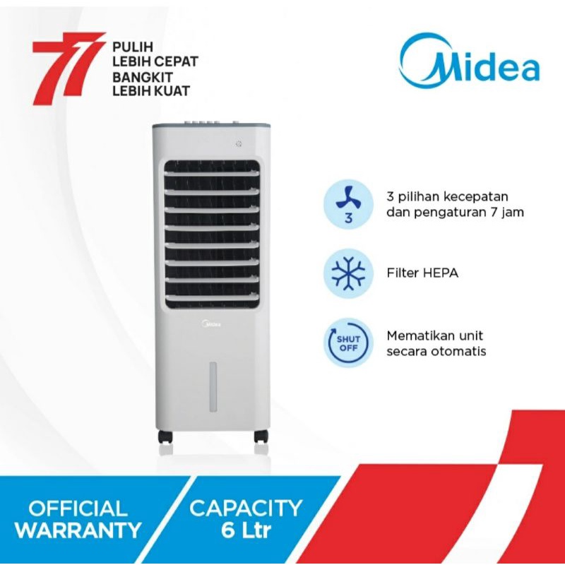 Jual Midea Air Cooler AC10018B / Kipas Angin Penyejuk Udara Midea AC