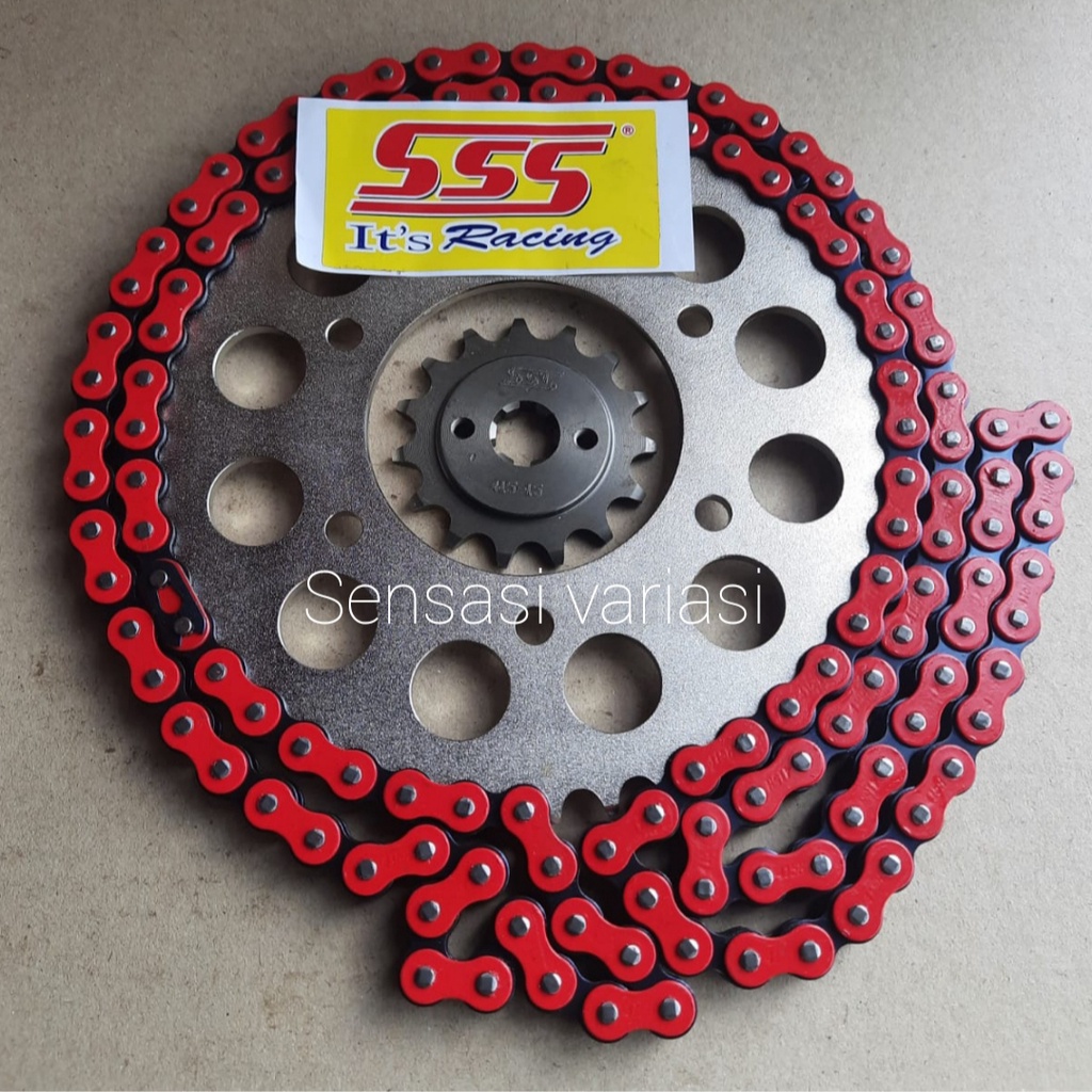 Jual GearSet Gir Set Gear set SSS 428 CB150 CBR150 SONIC 150 SUPRA GTR