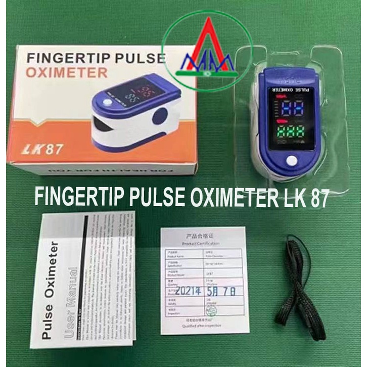 Jual Pulse Oximeter Fingertip LK87 Alat Ukur Saturasi Kadar Oksigen