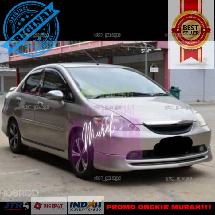 Jual BODYKIT HONDA CITY 2003 2004 2005 PROMO BODY KIT BEMPER KUAT