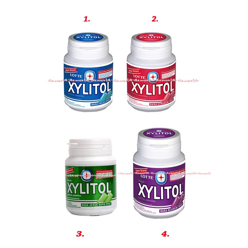 Jual Lotte Xylitol Rasa Freshmint Stroberi Jeruk Nipis 58gr Permen karet Kaleng Shopee Indonesia