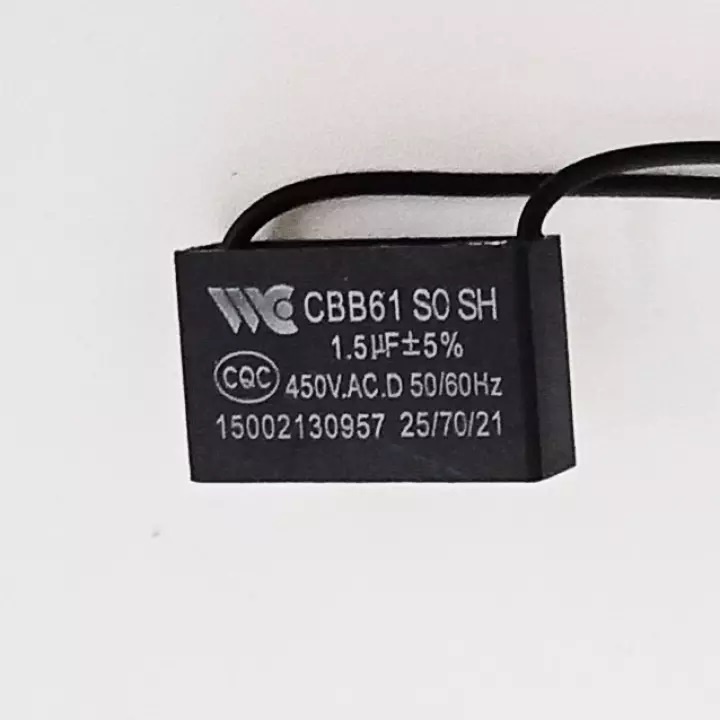 Jual Kapasitor Kipas Angin 1,5 UF Mikro Capasitor 1.5 spare part