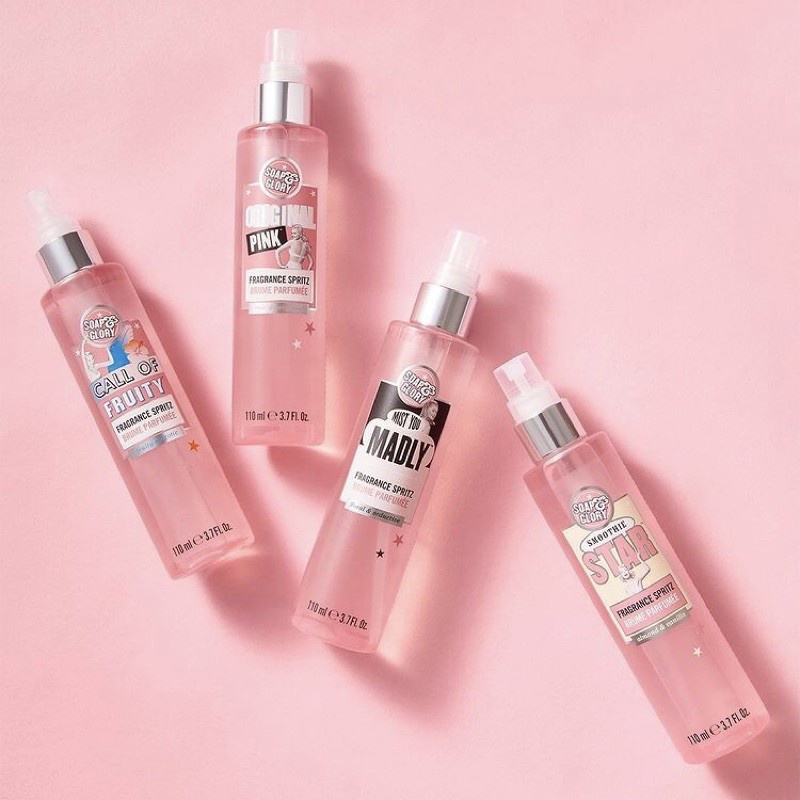 Jual Soap & Glory Body Mist 110ml (original pink, mist you madly, call