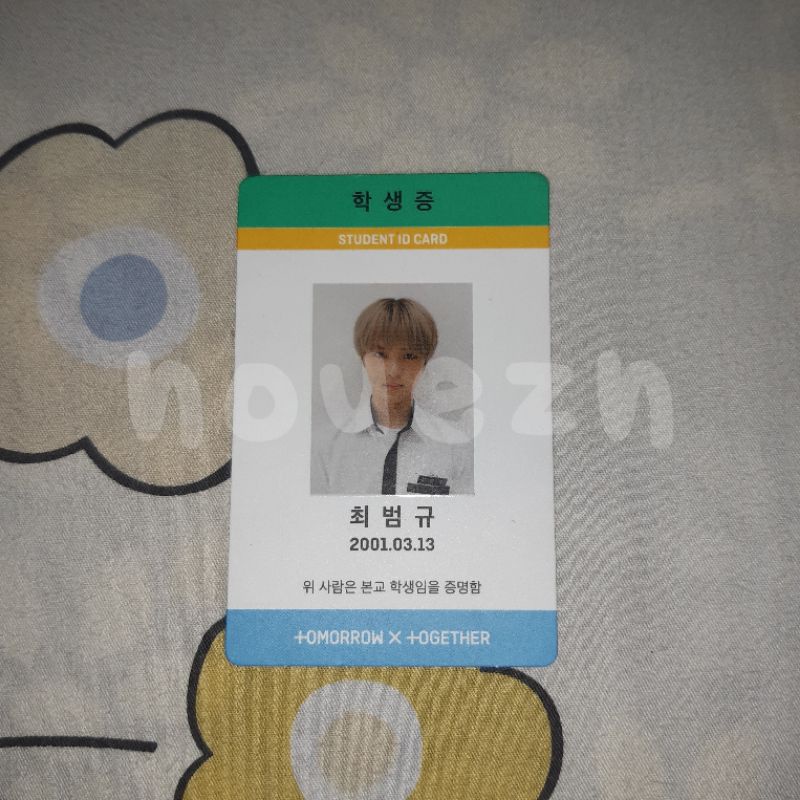 Jual beomgyu id card sanctuary Shopee Indonesia
