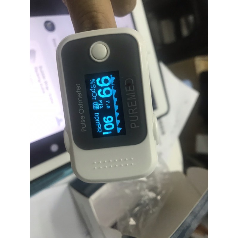 Jual Oximeter Puremed Pi/ Oximeter Fingertip / Saturasi Oksigen /Pulse Oxymetri/Oximeter arnez