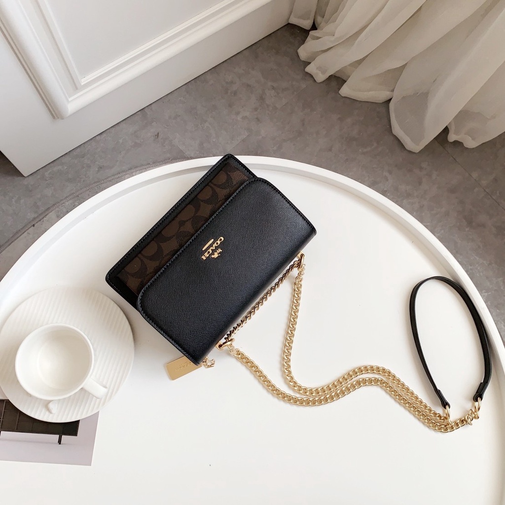 Jual COACH 91019, one shoulder crossbody bag(Blank carton, white paper