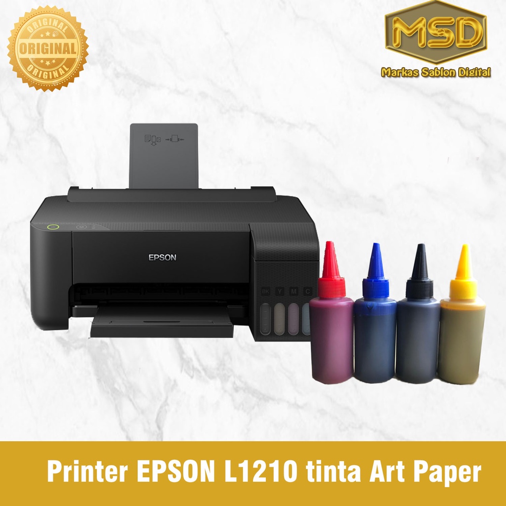 Jual Printer Sablon Epson Inkjet Ukuran A4 Upgrade Tinta Artpaper/Art