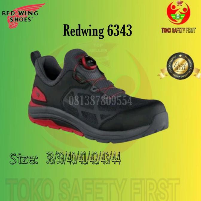Jual Safety Shoes Redwing 6343 Original / Sepatu Safety Qlsaz6R8Z7 Shopee Indonesia