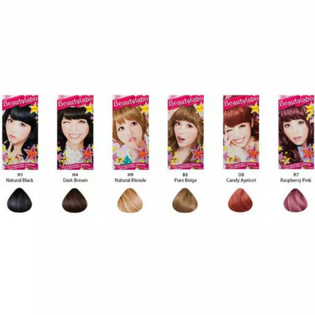 Jual Beautylabo hair color asli jepang beauty labo semir rambut