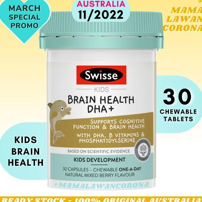 Jual SWISSE KIDS Immune HealthMultiEye HealthFish OilBrain DHABone