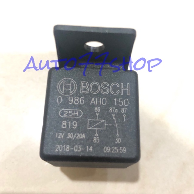 Jual RELAY BOSCH 5 KAKI 12V 30/20A NO NC Shopee Indonesia