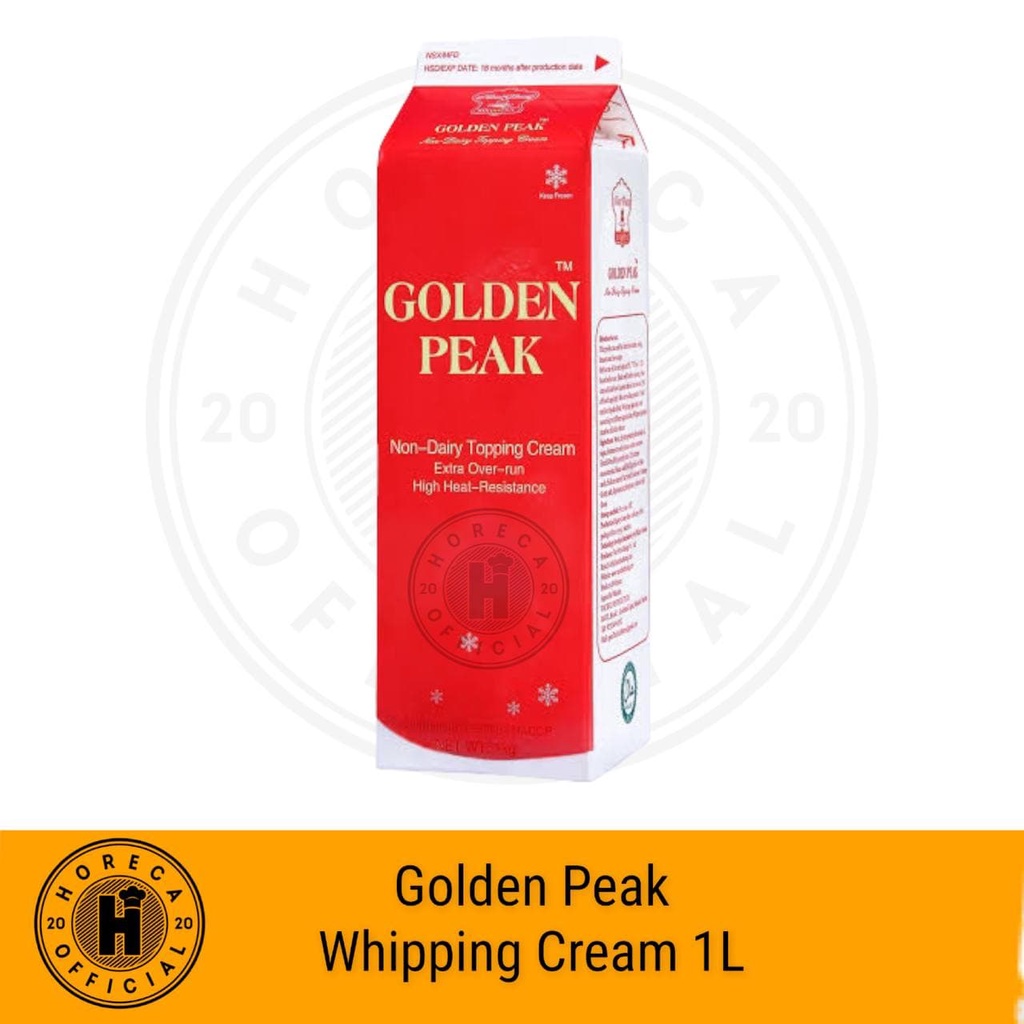 Jual WHIPPING CREAM GOLDEN PEAK NON DAIRY CREAM 1000ML / KRIMER CAIR 1L Shopee Indonesia