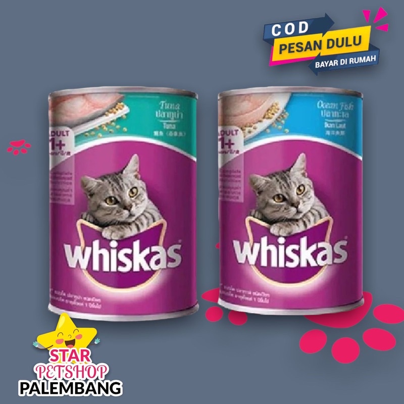 Jual whiskas Kaleng 400gram BACA DESKRIPSI! Shopee Indonesia