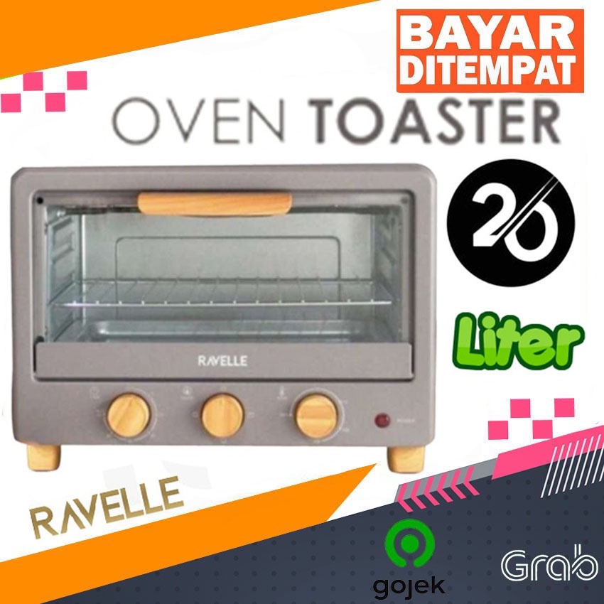 Jual Ravelle Microwave Oven Listrik Low Watt Toaster 20 L Korean Microwave Oven Hemat Listrik