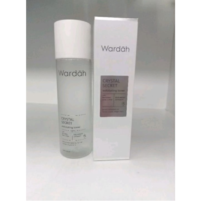 Jual Wardah Crystal Secret Exfoliating Toner 125 ml( WHITE SECRET