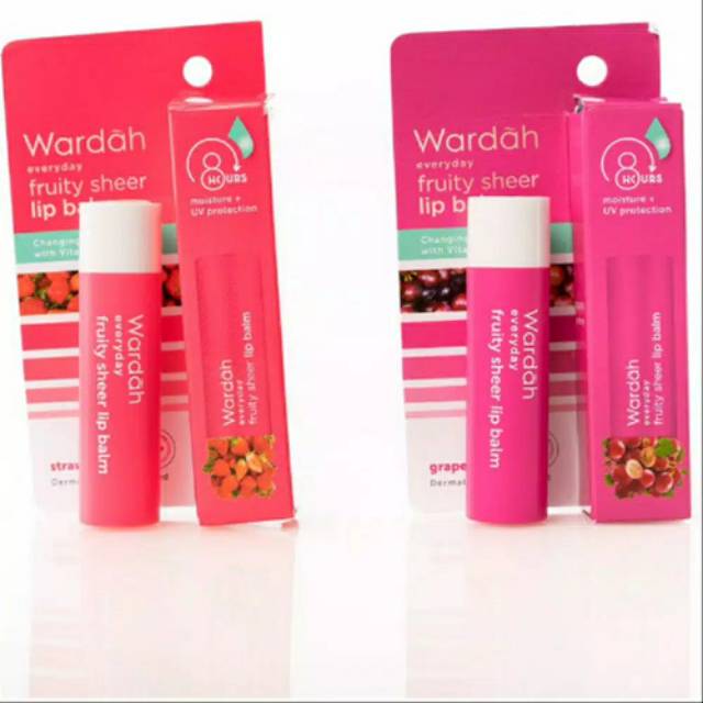 Jual WARDAH EVERYDAY FRUITY SHEER LIP BALM WARDAH LIPBALM WARDAH