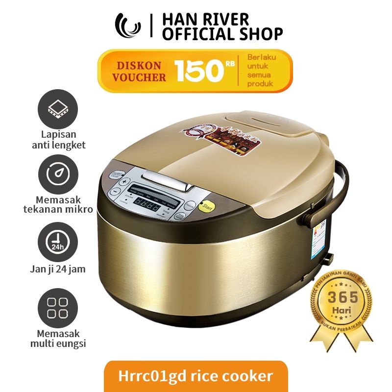Jual Rice Cooker Han River Gold Shopee Indonesia