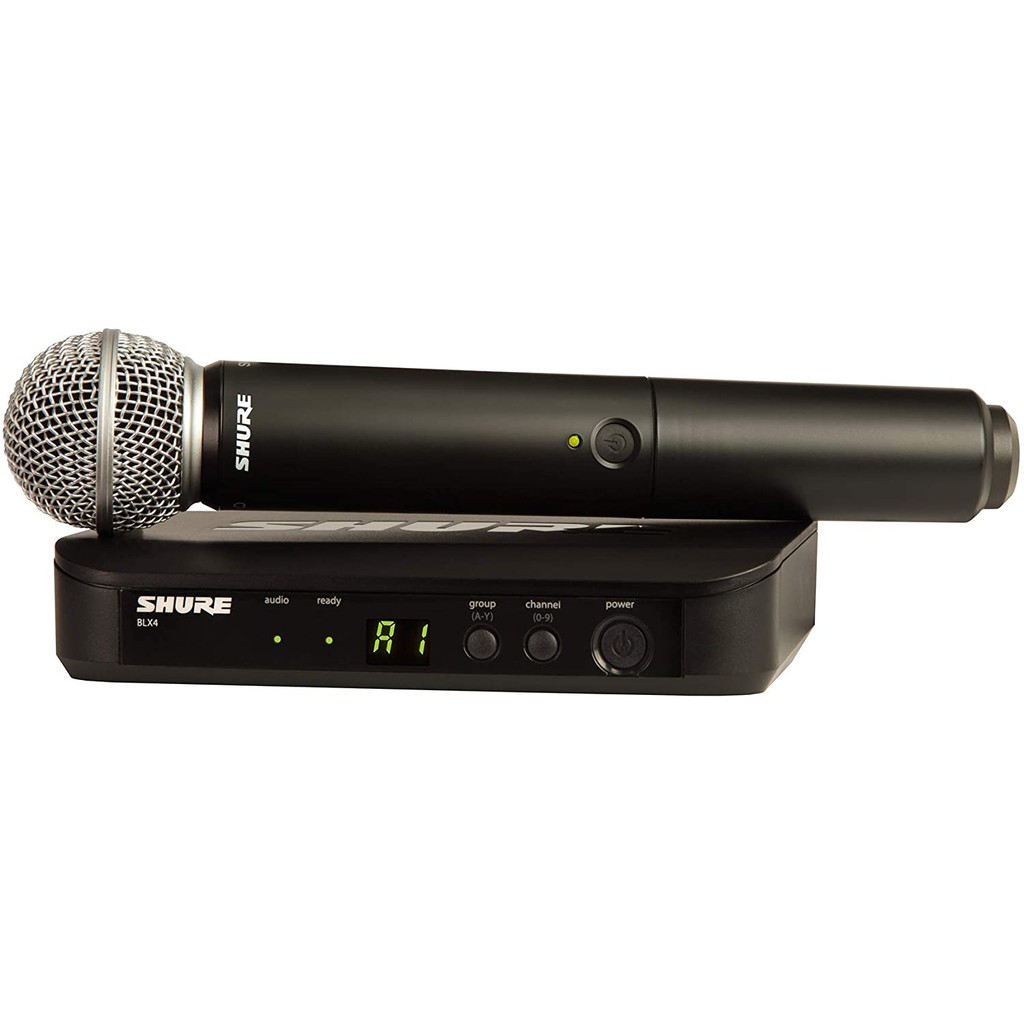 Jual Mic Wireless Shure BLX24 SM58 BLX 24 SM58 Handheld Microphone