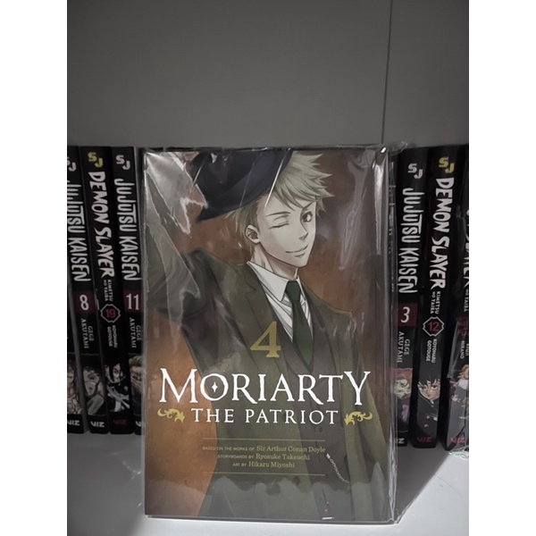 Jual Manga Moriarty The Patriot Vol 4 Preloved (English Version