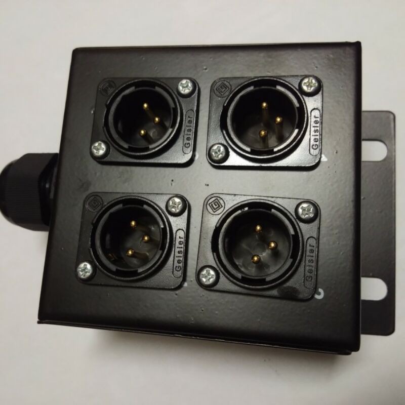 Jual Box snake isi 4 snake 4ch junction box xlr casis male Shopee