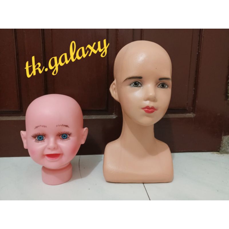 Jual Patung manekin kepala bayi & anak Shopee Indonesia