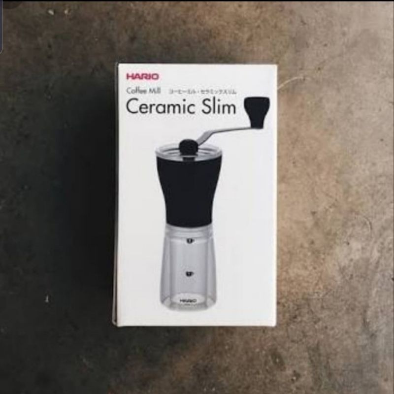 Jual Hario Coffee Mill Ceramic Mini Slim MSS1B Coffee Grinder Shopee