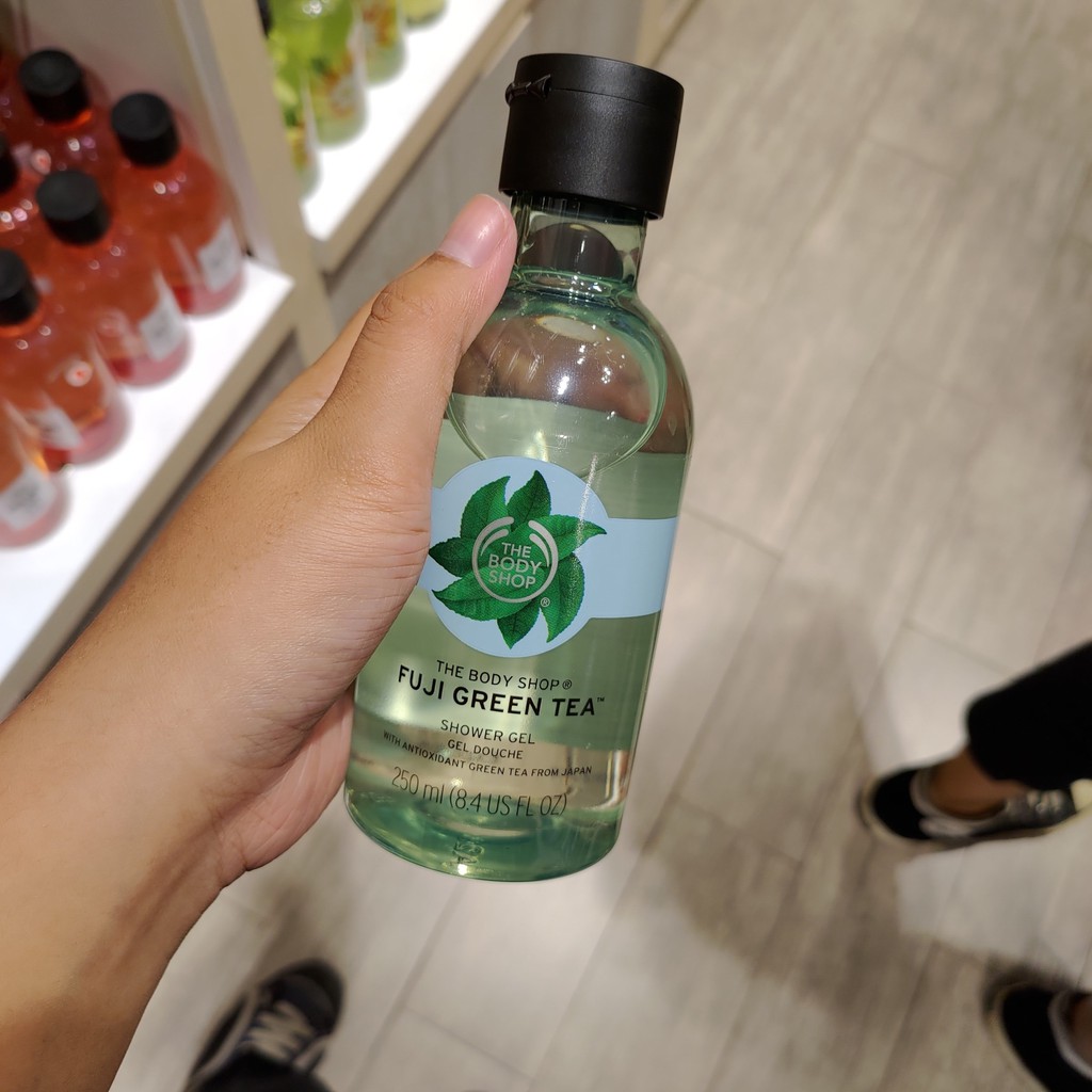 Jual The Body Shop Fuji Green Tea Shower Gel 250 mL Shopee Indonesia