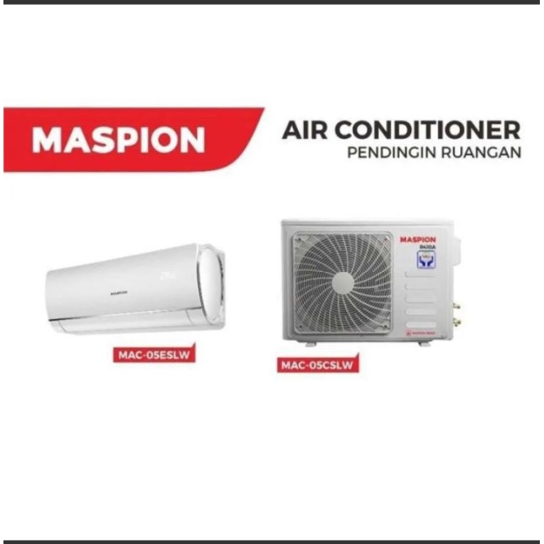 Jual MASPION UCHIDA AC SPLIT 0.5 (1/2)PK low watt Type MAC 05ESLW