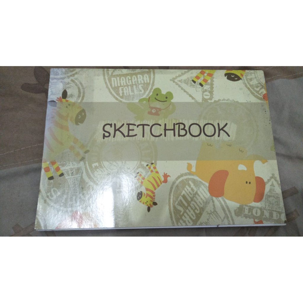 Jual Sketchbook Kiky Original Buku Gambar A4 50 sheets Untuk Anak