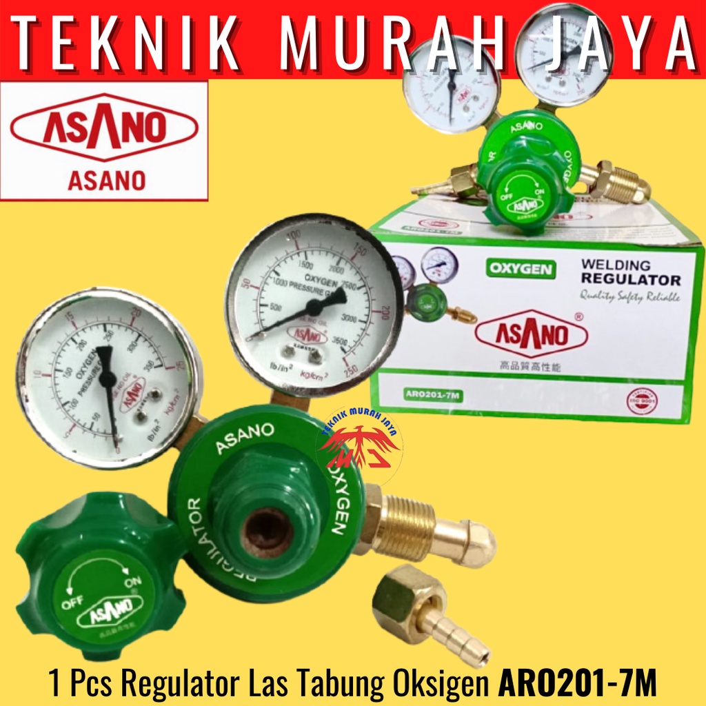 Jual ASANO Regulator Las Tabung Oksigen Oxygen Welding Regulator Oxy