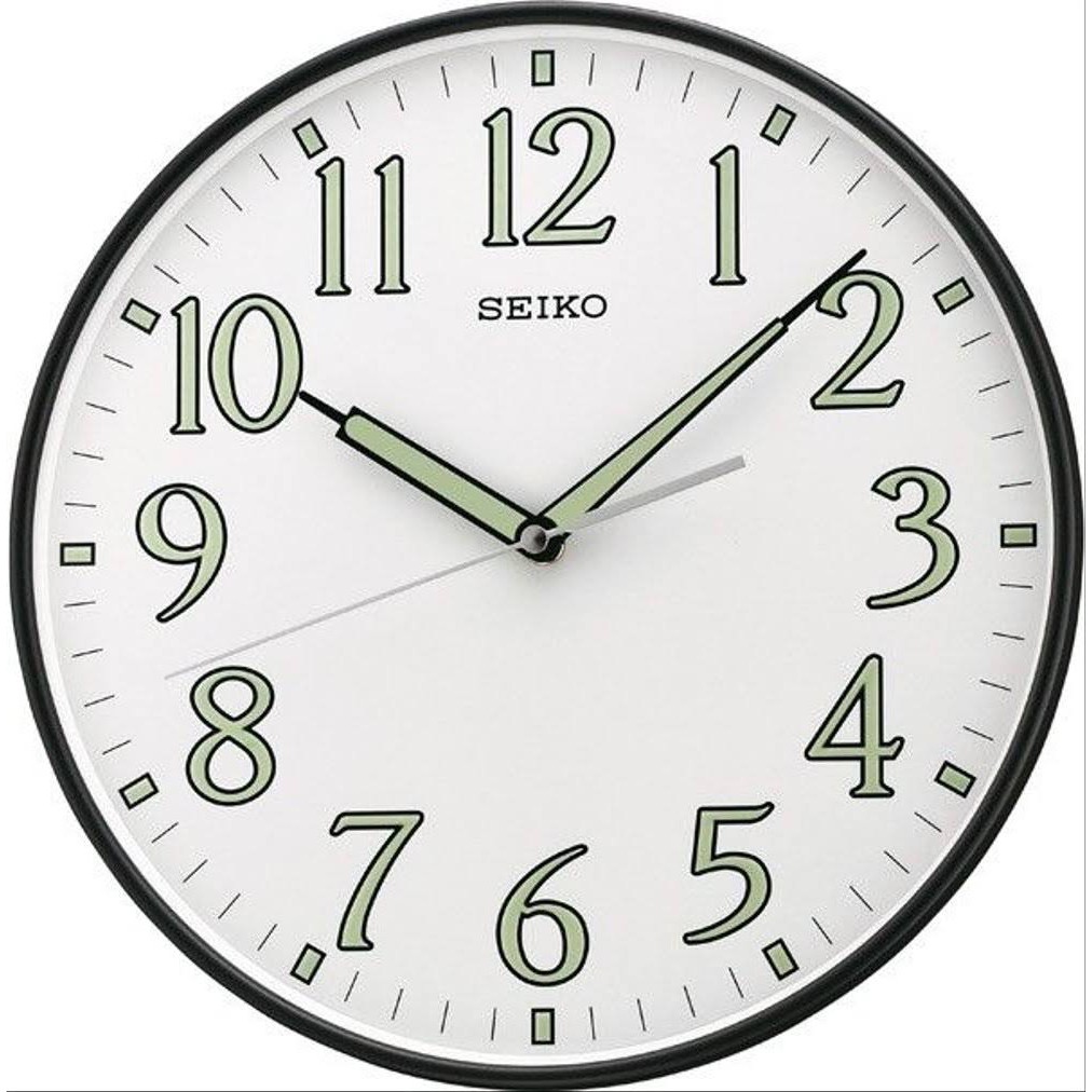 Jual The Bazaar Jam Dinding SEIKO QXA521K Quiet Sweep Lumibrite Shopee Indonesia