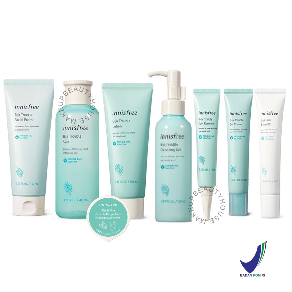 Jual [PROMO] [BPOM] INNISFREE Bija Trouble Series (Facial FoamSpot
