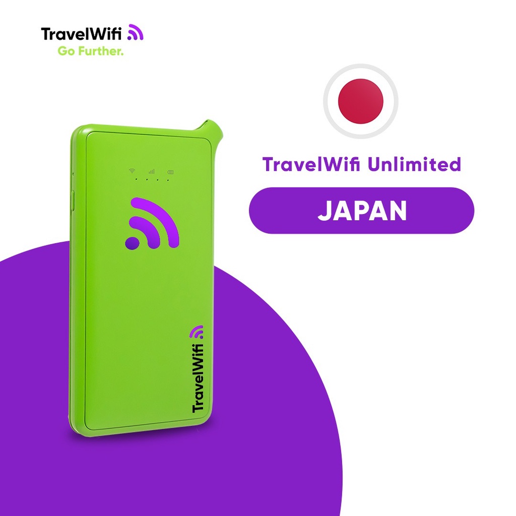 Jual TravelWifi Japan Unlimited Portable Mobile Hotspot Pocket Wifi