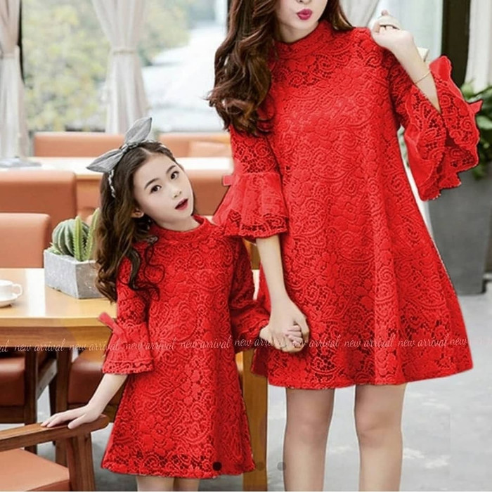 Jual Dress Couple Ibu Dan Anak / Baju Couple Ibu Dan Anak Shopee