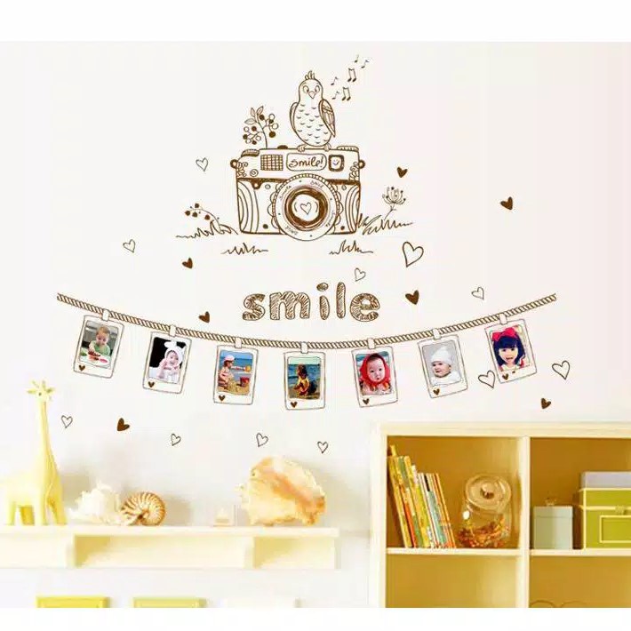 Jual WALLPEDIA Wall Sticker Photo Frame Lucu Bingkai Foto Pohon Unik