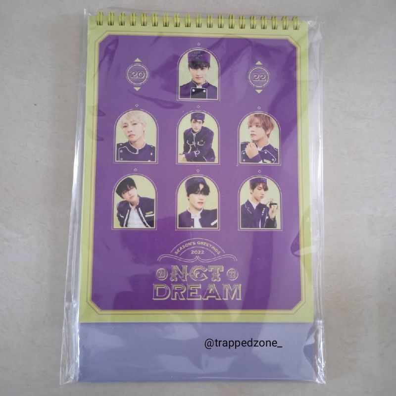 Jual NCT DREAM SEASON'S GREETINGS 2022 DESK CALENDAR Shopee Indonesia