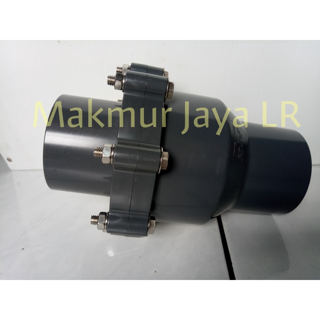 Jual Swing Check Valve 2 inch PVC KDJ / Klep Tabok / Tusen Klep