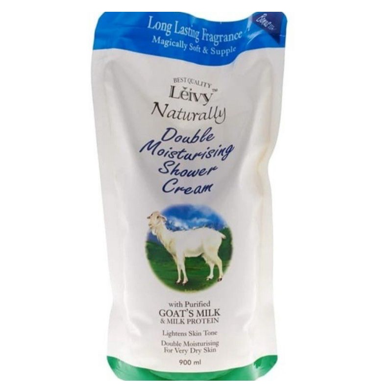 Jual Sabun Mandi Cair Leivy / Leivy Refill Shower Cream Body Wash Goat